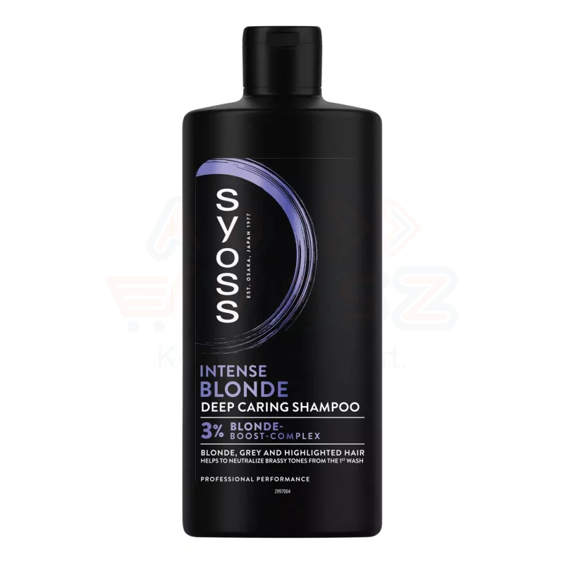 Syoss sampon 440 ml Blonde & Silver Kép