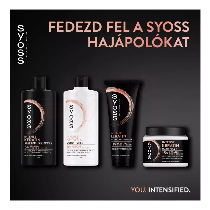 Syoss sampon 440 ml Keratin Kép