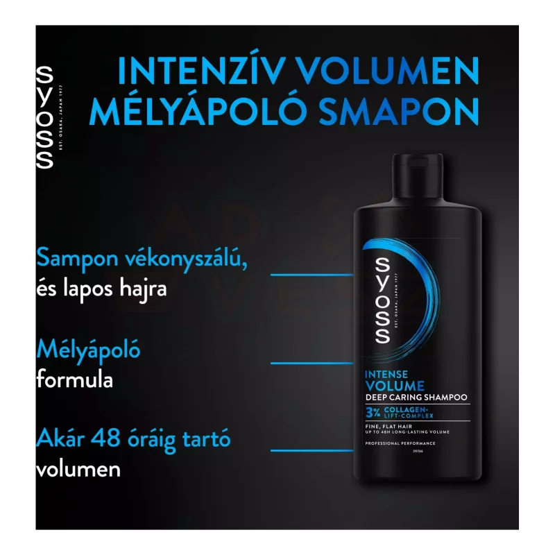 Syoss sampon 440 ml Dúsító Kép