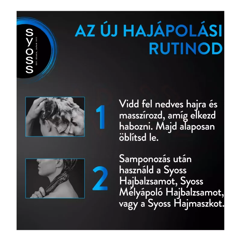 Syoss sampon 440 ml Dúsító Kép