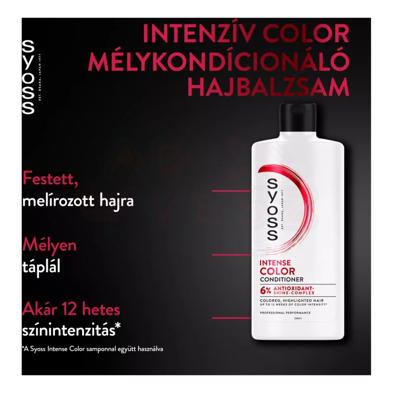 Syoss balzsam 440 ml Colorist festett hajra Kép