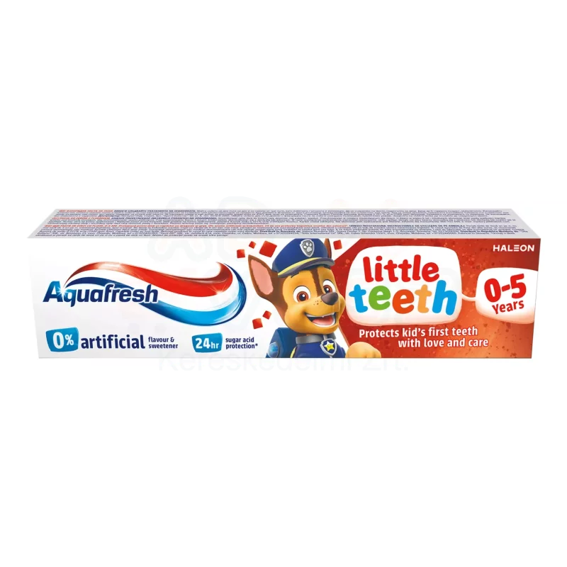 Aquafresh gyermek fogkrém 50 ml Little teeth Kép