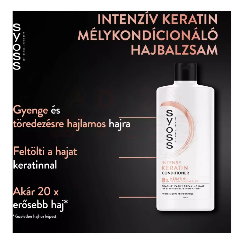 Syoss balzsam 440 ml Keratin Kép