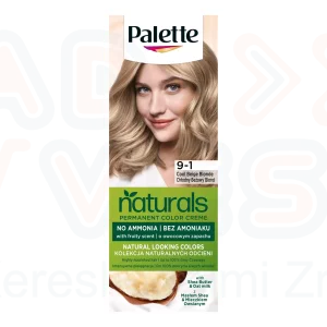 Palette Perm. Naturals Color ápoló krémhajfesték 9-1 Hűvös bézsszőke