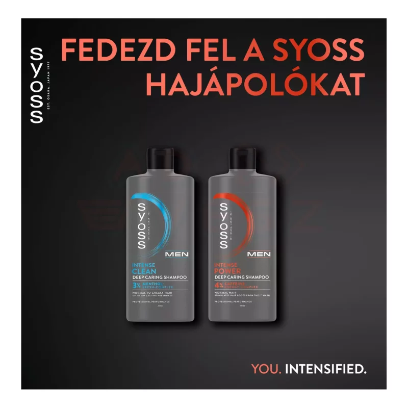 Syoss sampon 440 ml Men Power Kép