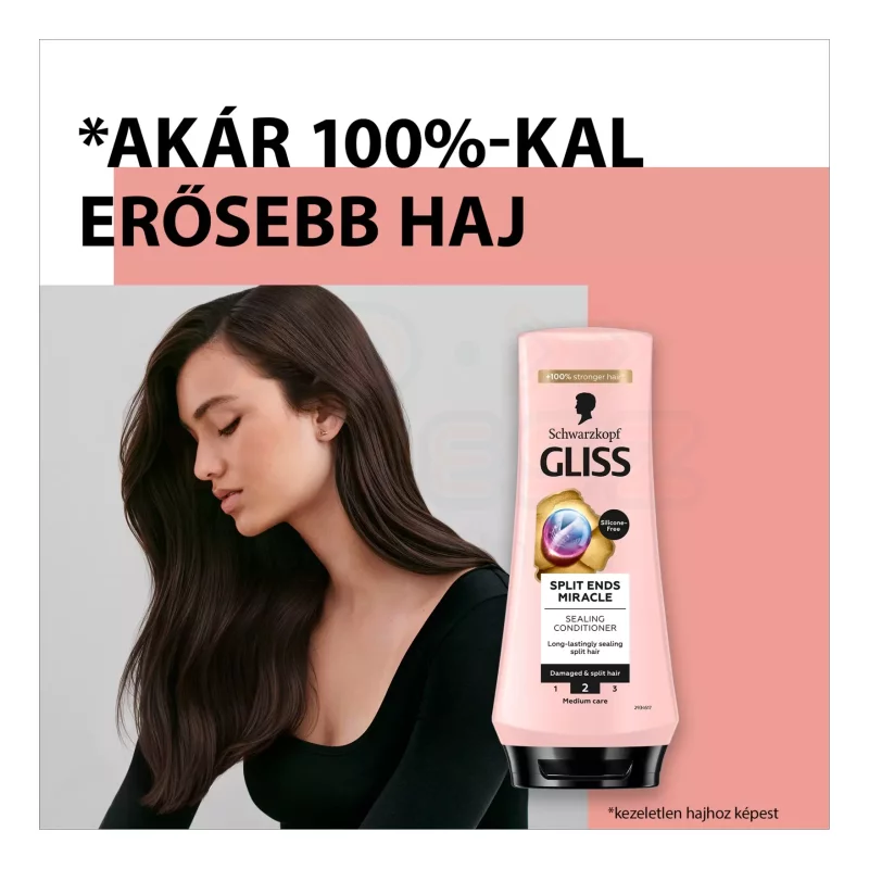 Gliss hajregeneráló balzsam 200 ml Split Ends Miracle Kép
