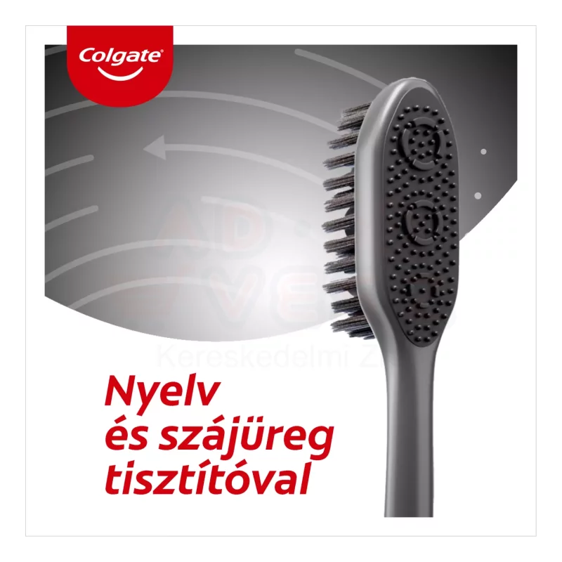 COLGATE fogkefe 360 Black medium Kép