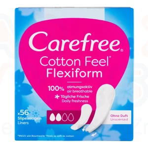 Carefree tisztasági betét 56 db Cotton Feel Flexiform
