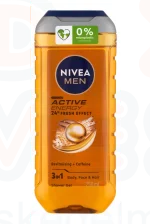 NIVEA MEN tusfürdő 250 ml Active Energy Kép