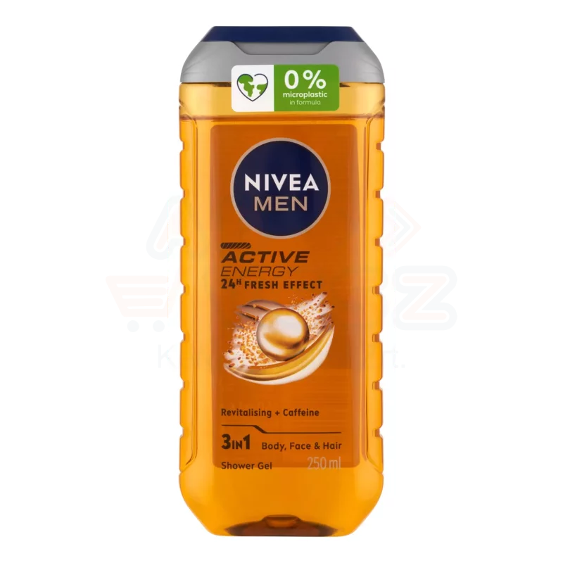 NIVEA MEN tusfürdő 250 ml Active Energy Kép