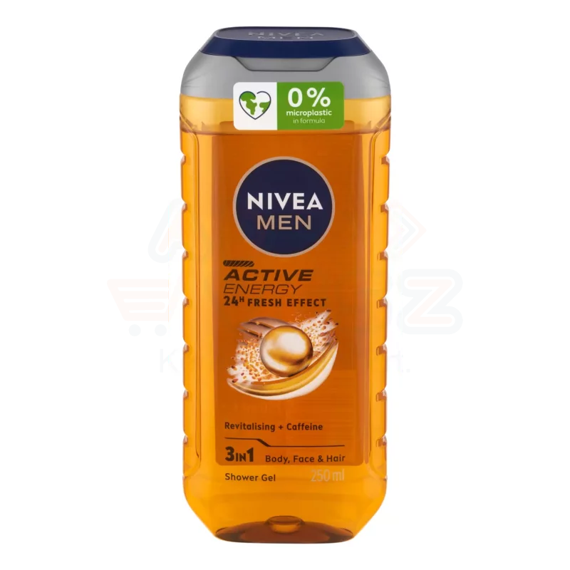 NIVEA MEN tusfürdő 250 ml Active Energy Kép
