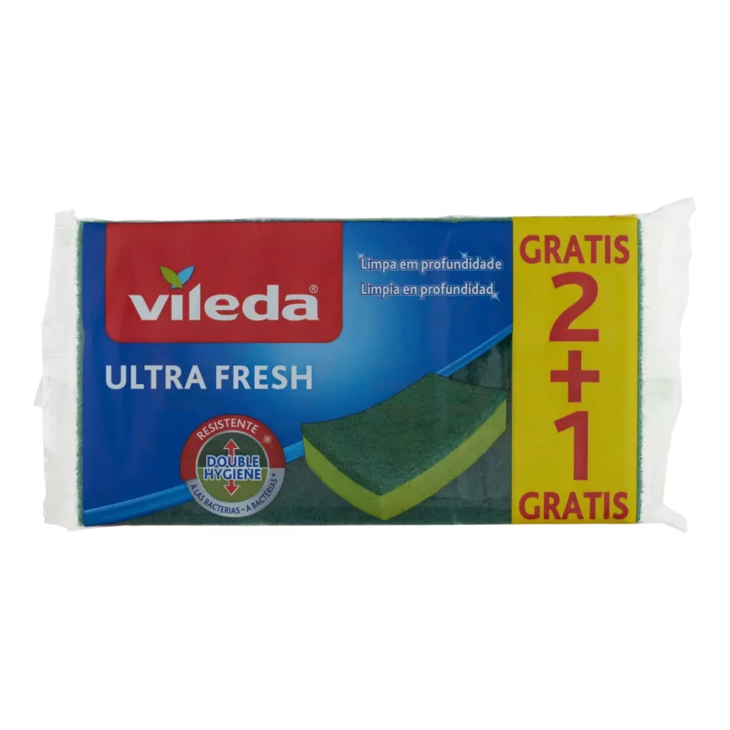 VILEDA Ultra Fresh szivacs 2+1 db Kép