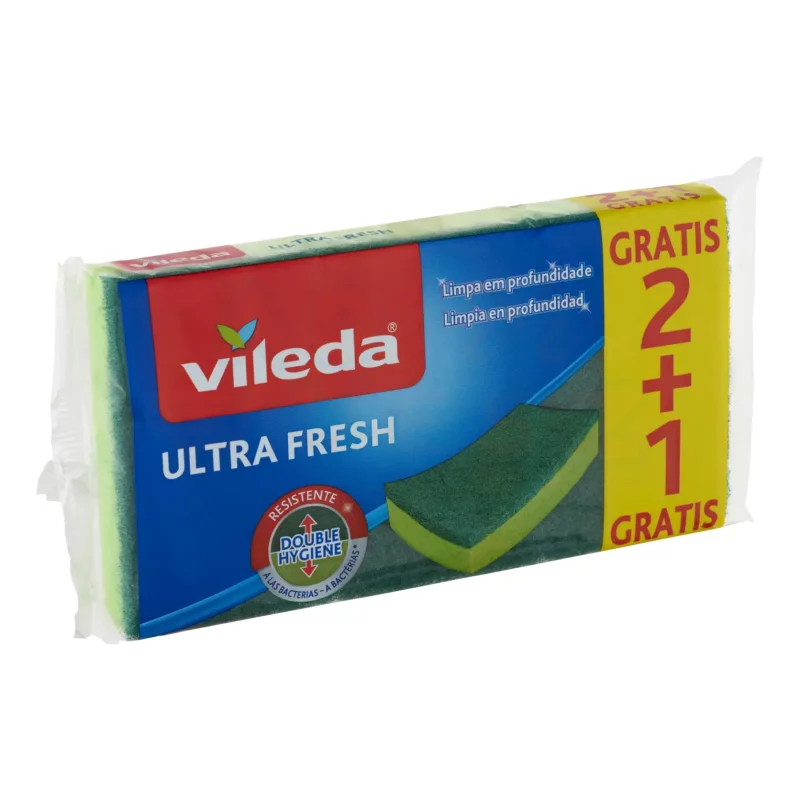 VILEDA Ultra Fresh szivacs 2+1 db Kép