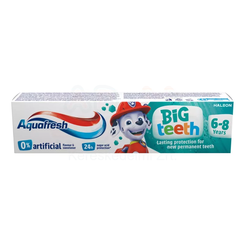 Aquafresh gyermek fogkrém 50 ml Big Teeth Kép
