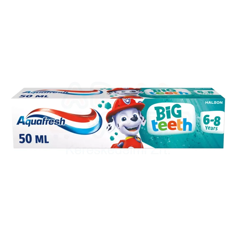 Aquafresh gyermek fogkrém 50 ml Big Teeth Kép