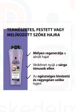 Gliss hamvasító sampon 250 ml Blonde Perfector Kép
