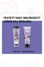 Gliss hamvasító sampon 250 ml Blonde Perfector Kép