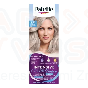 Palette ICC intenzív krémhajfesték (12-21) ezüstös hamvas szőke