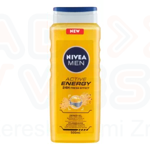 NIVEA MEN tusfürdő 500 ml Active Energy