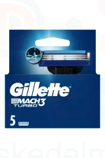 Gillette Mach3 Turbo borotvabetét 5 db Kép