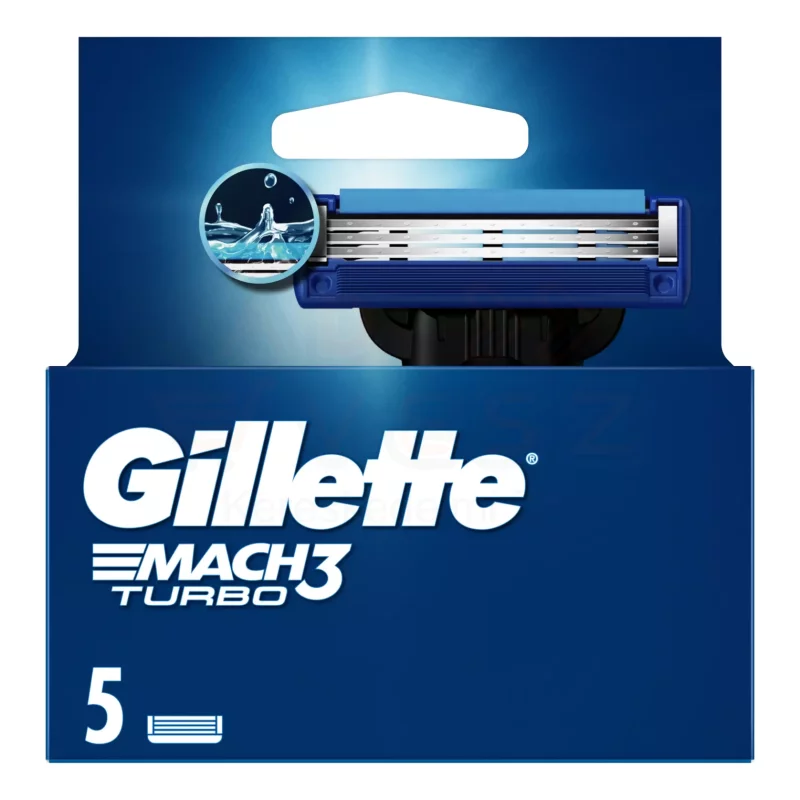 Gillette Mach3 Turbo borotvabetét 5 db Kép