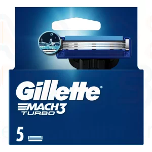 Gillette Mach3 Turbo borotvabetét 5 db
