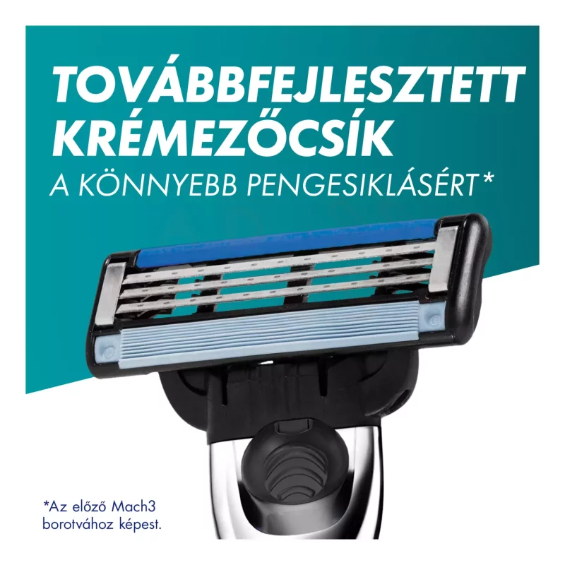 Gillette Mach3 Turbo borotvabetét 5 db Kép
