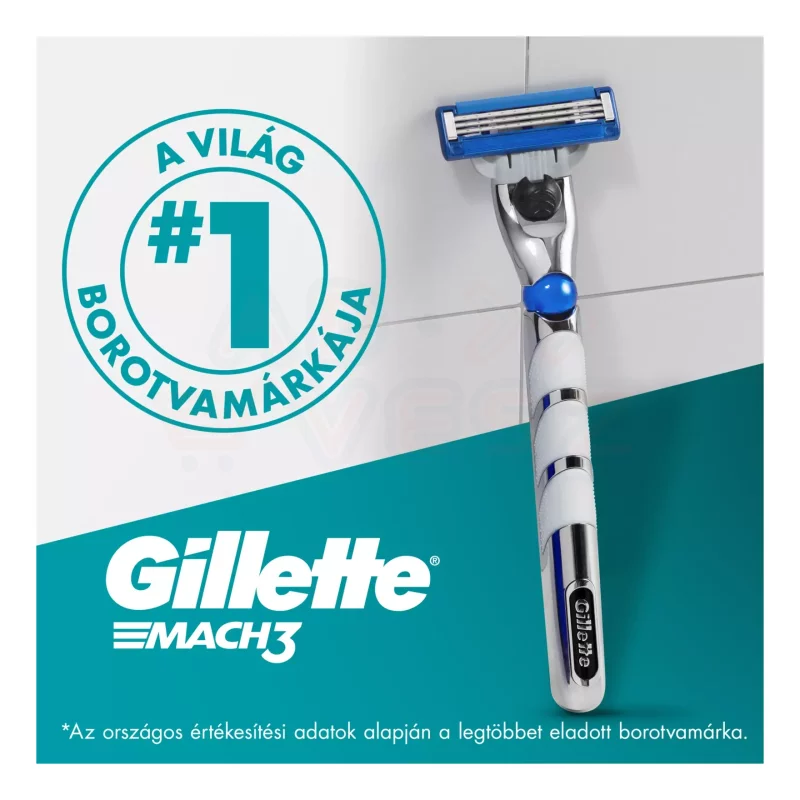 Gillette Mach3 Turbo borotvabetét 5 db Kép