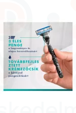 Gillette Mach3 borotvabetét 5 db Kép