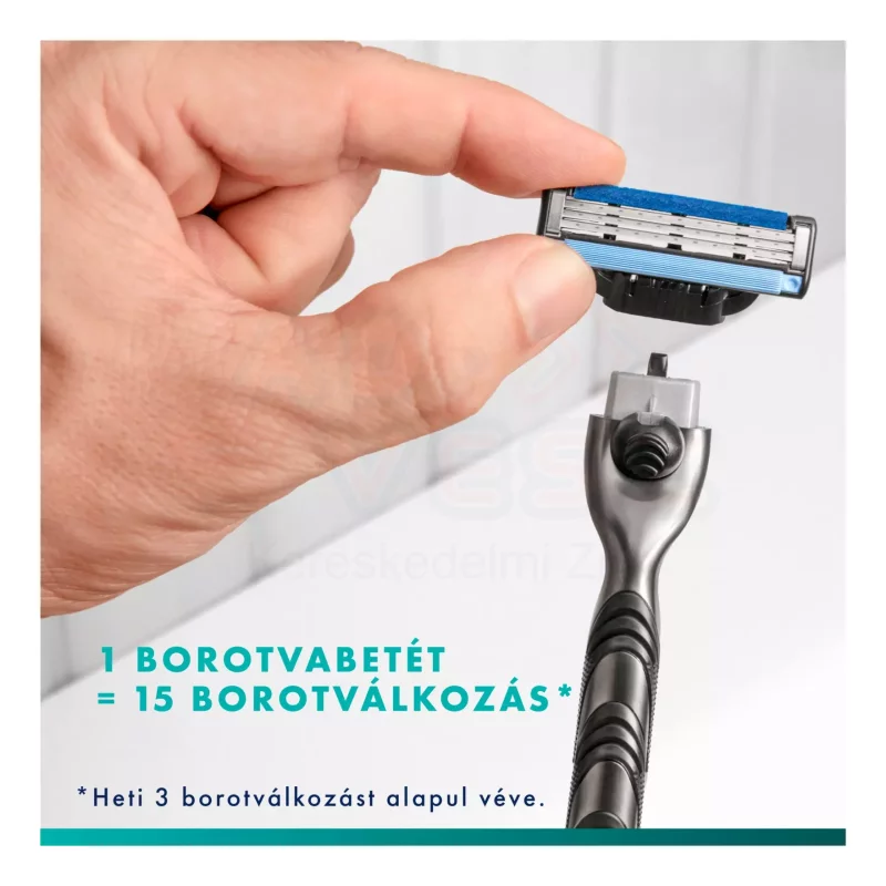 Gillette Mach3 borotvabetét 5 db Kép