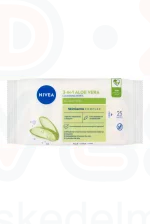 NIVEA arctisztító kendő 25 db 3in1 Aloe Vera Kép