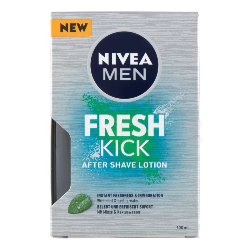 NIVEA MEN after shave lotion 100 ml Fresh Kick Kép