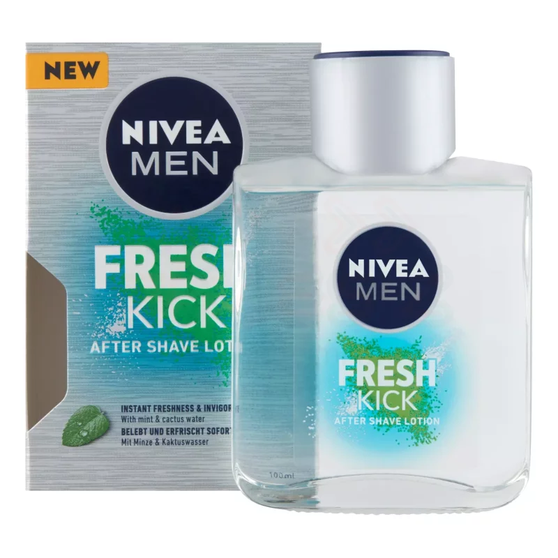 NIVEA MEN after shave lotion 100 ml Fresh Kick Kép