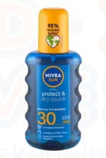 NIVEA SUN FF30 Protect & Dry Touch Napozó Spray 200 ml Kép