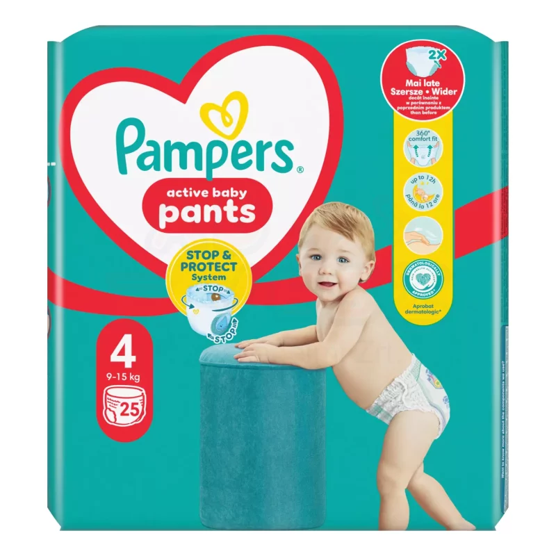 Pampers Pants nadrágpelenka 4méret 25 db Kép