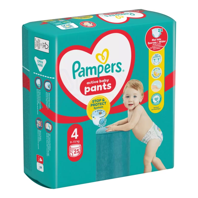 Pampers Pants nadrágpelenka 4méret 25 db Kép