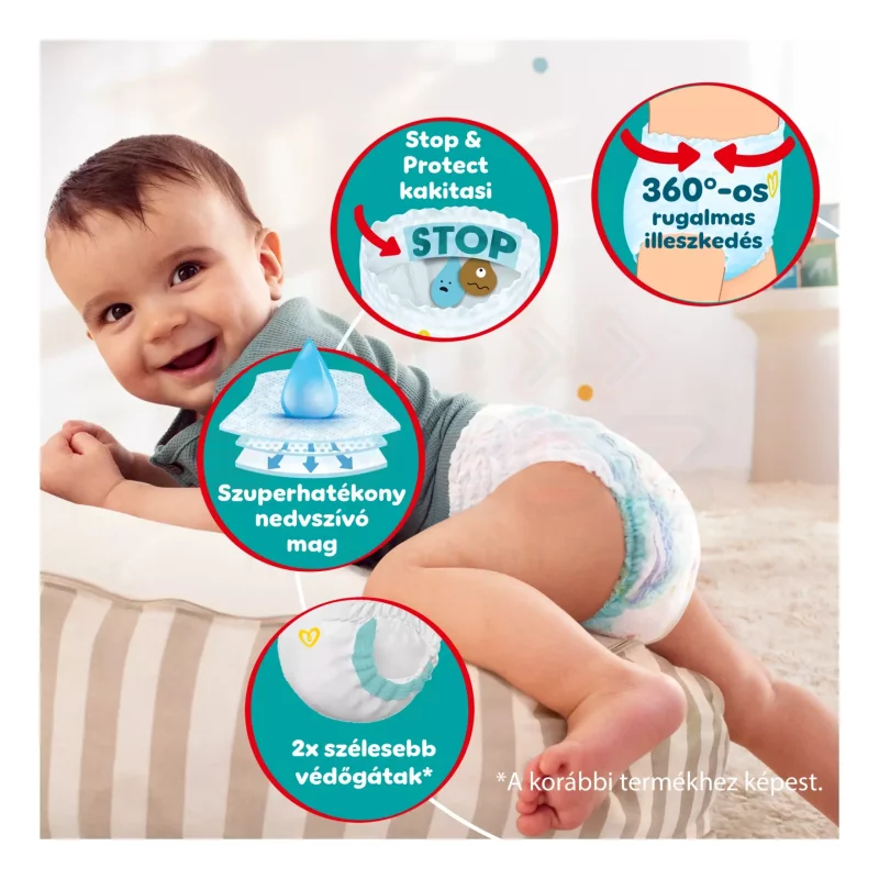 Pampers Pants nadrágpelenka 4méret 25 db Kép