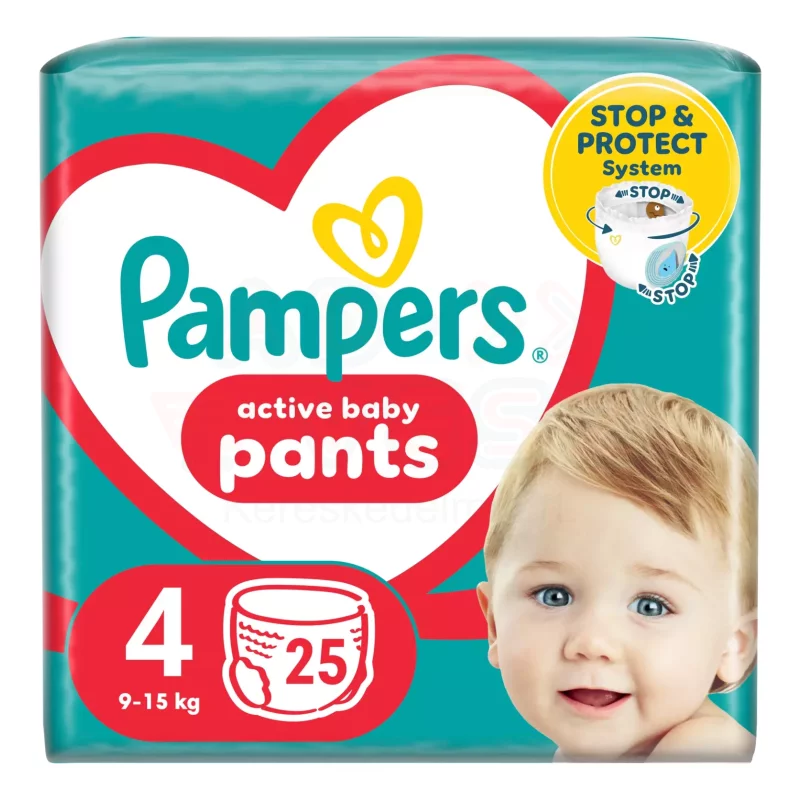 Pampers Pants nadrágpelenka 4méret 25 db Kép