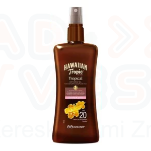 HAWAIIAN TROPIC SPF20 száraz olaj spray 200 ml