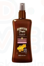 HAWAIIAN TROPIC SPF20 száraz olaj spray 200 ml Kép