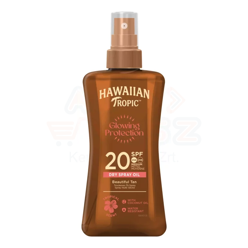 HAWAIIAN TROPIC SPF20 száraz olaj spray 200 ml Kép