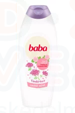 BABA tusfürdő 750 ml Tündérkert bodza és rózsavíz Kép