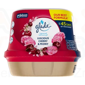 Glade® fürdőszobai légfrissítő zselé 180 g Luscious Cherry&Peony