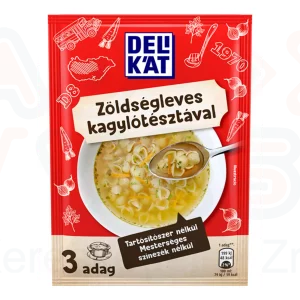 DELIKÁT Zöldségleves kagylótésztával 44 g