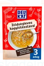 DELIKÁT Zöldségleves kagylótésztával 44 g Kép