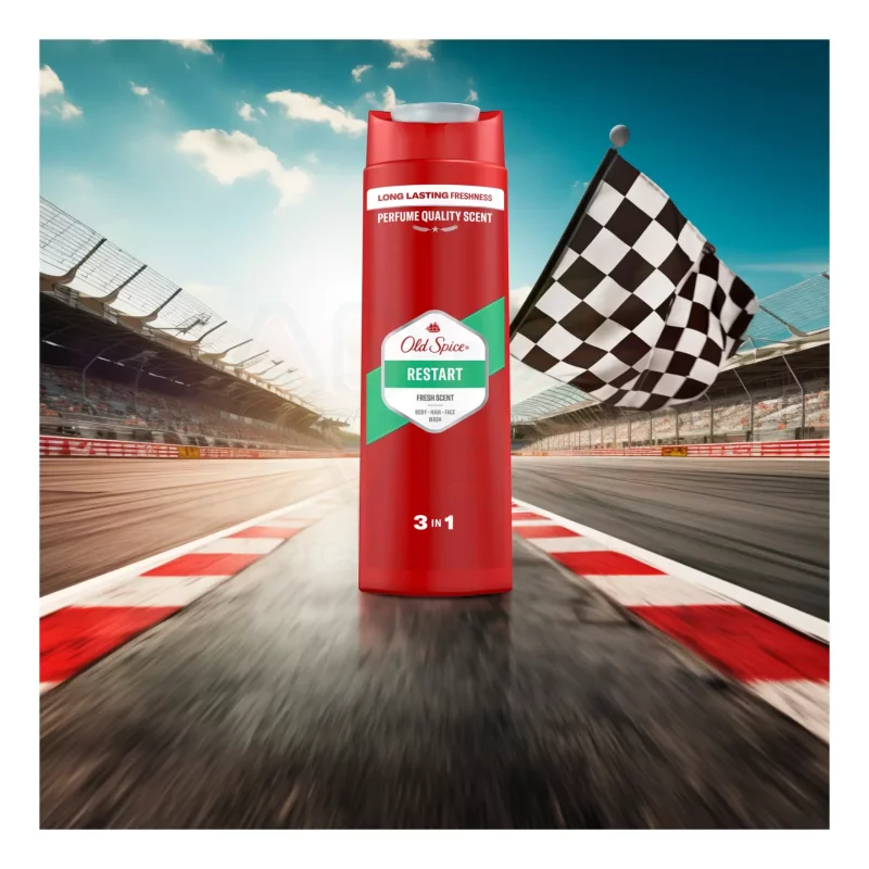 Old Spice tusfürdő 400 ml Restart Kép