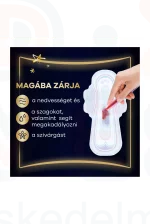 Always egészségügyi betét Duo Ultra Secure Extra Night 10 db Kép