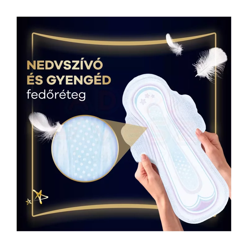 Always egészségügyi betét Duo Ultra Secure Extra Night 10 db Kép