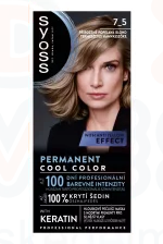 Syoss Color tartós hajfesték 7-5 Természetes hamvasszőke Kép