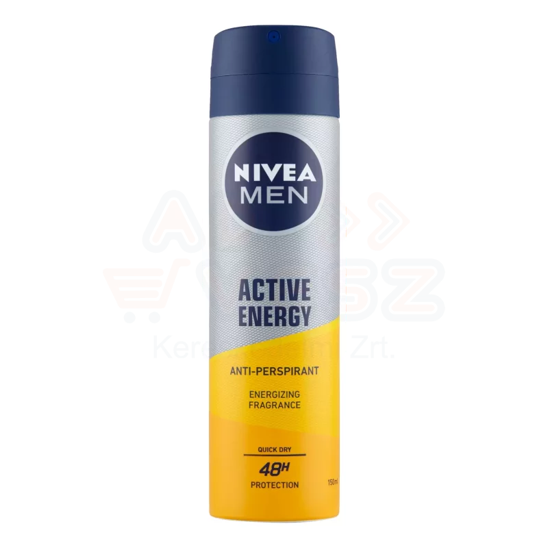 NIVEA MEN Deo Spray 150 ml Active Energy Kép